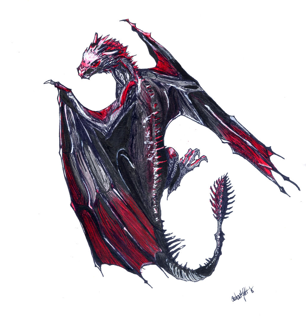 Дракон из игры престолов