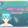 MMD - Fish Ear Fins [P2U]