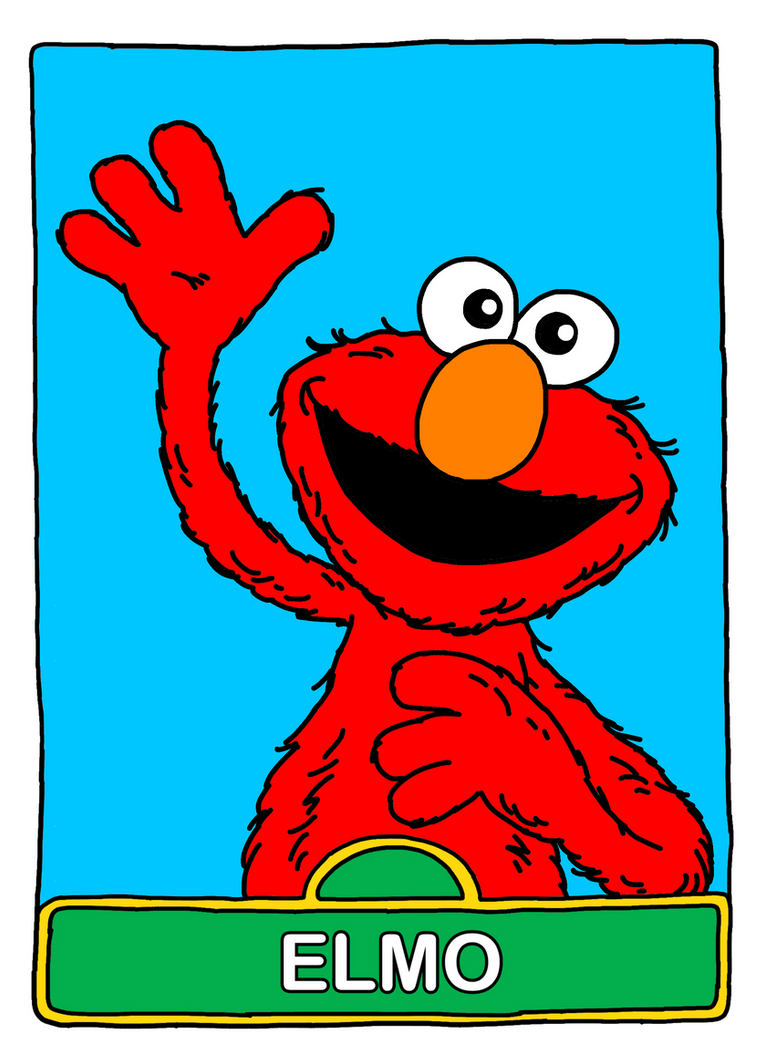 One Elmo Day 1 - Elmo by ZW333 on DeviantArt