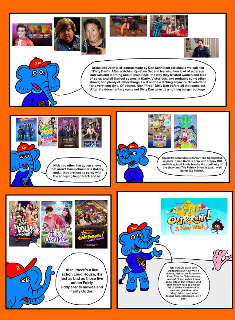 My Thoughts On Nickelodeon (Rant Comic) Part 3 by ZW333 on DeviantArt