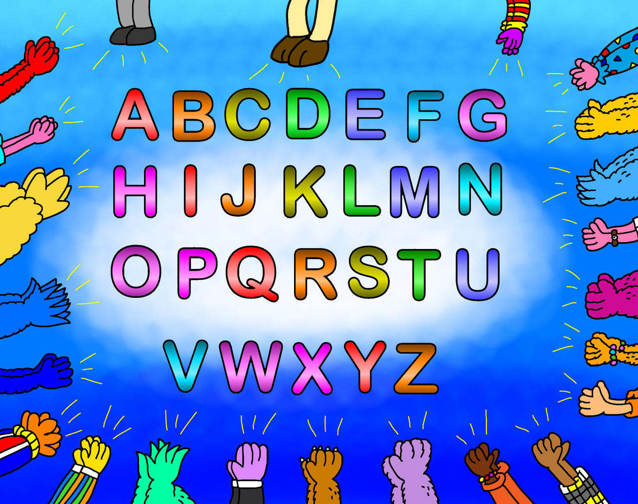 Clapping Alphabet Clapping To The Letter of The Day! by ZW333 on DeviantArt