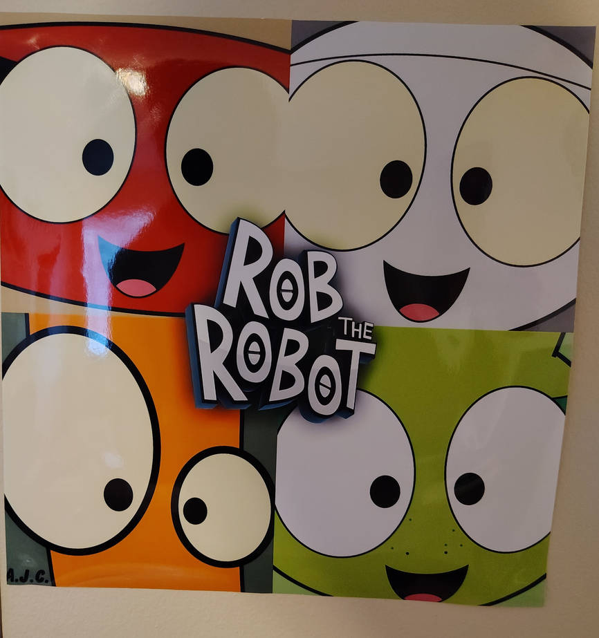 Rob Picture Frame Rob the Robot poster by ZW333 on DeviantArt