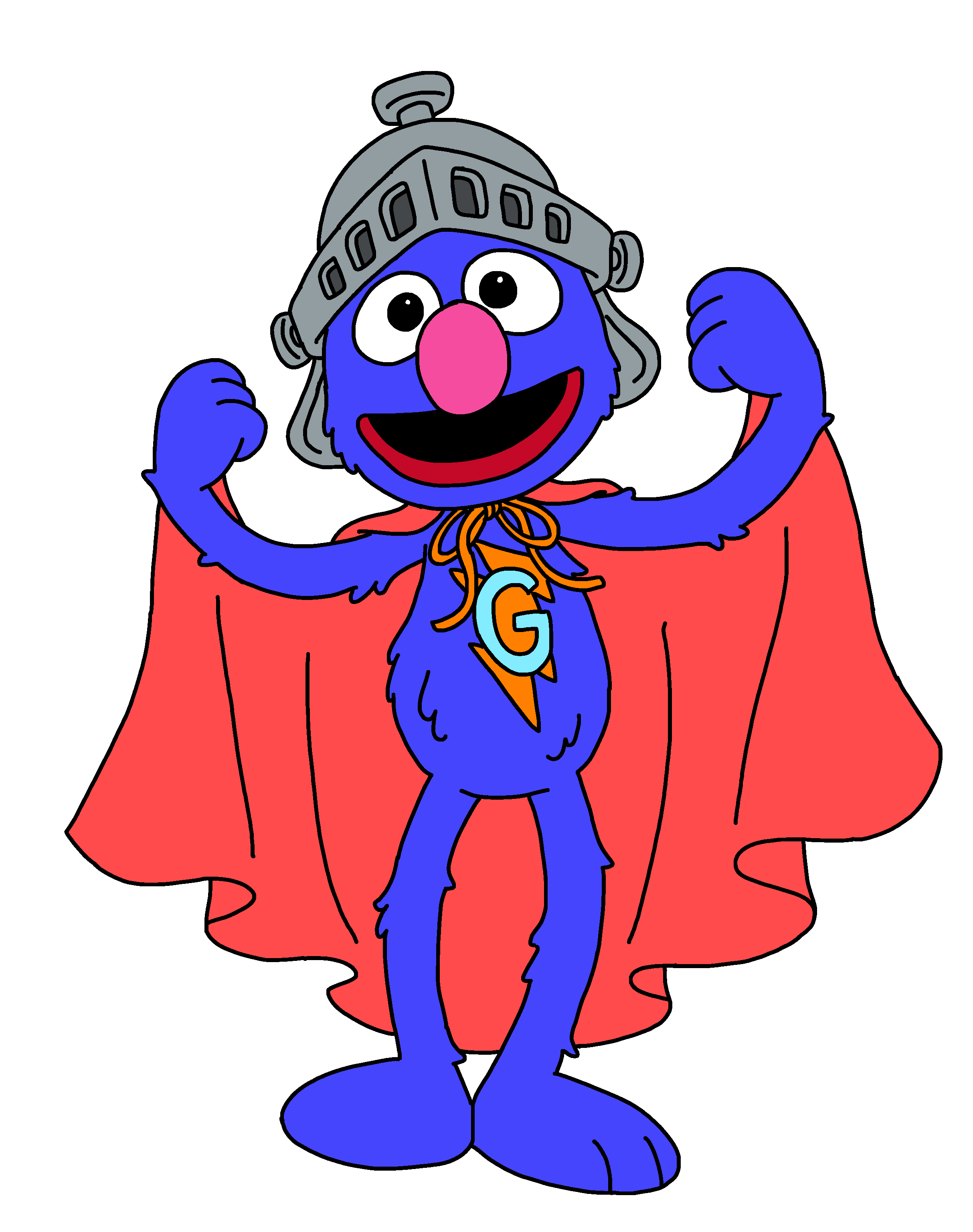 Animated Super Grover by ZW333 on DeviantArt