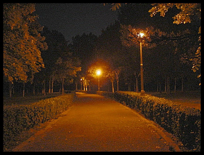 Lighted path by neschammah on DeviantArt