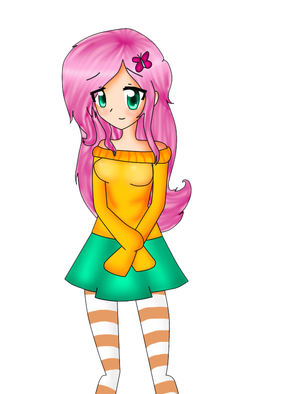 Human Fluttershy