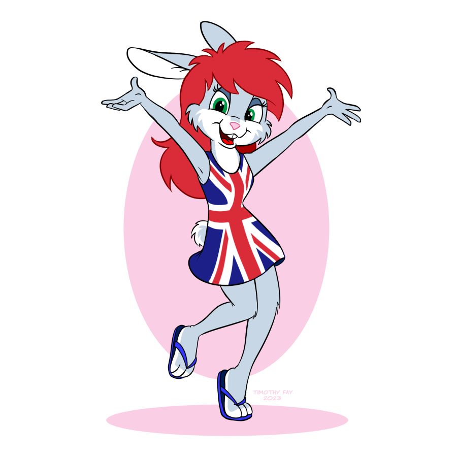 Union The Rabbit Union Jack Rabbit by Tim-Kangaroo on DeviantArt