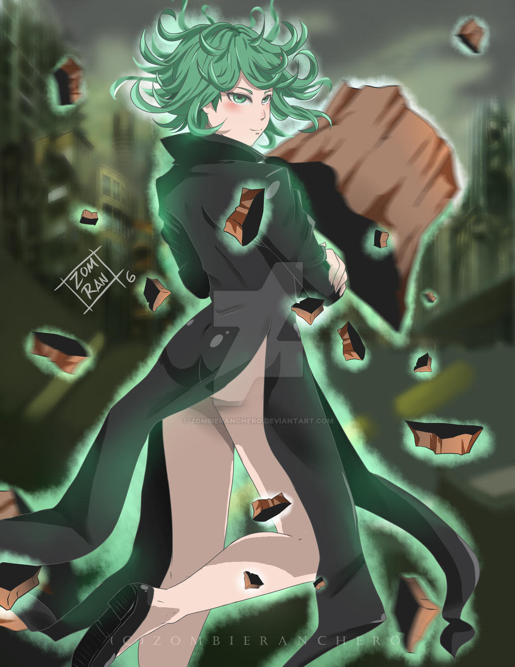 Tatsumaki One Punch Man By Zombieranchero On Deviantart