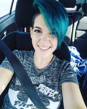 I'm a blue girl now! 