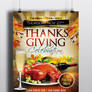 Thanksgiving Celebration Flyer Template