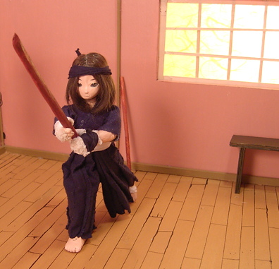Kendo girl doll 2