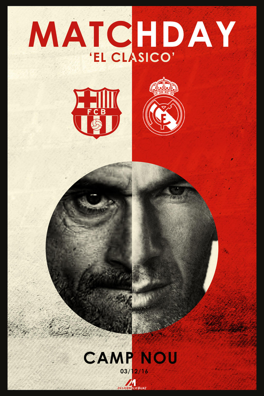 EL Classico Poster by muajbinanwar on DeviantArt