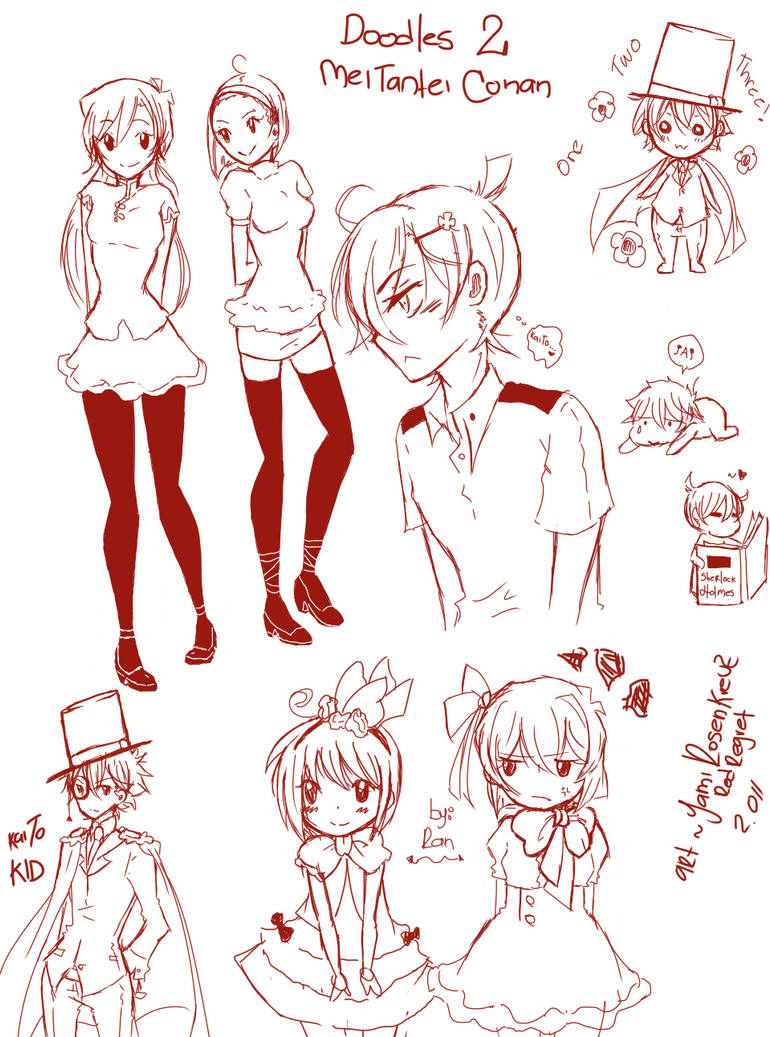 DC Doodles 2 by RedRegret on DeviantArt