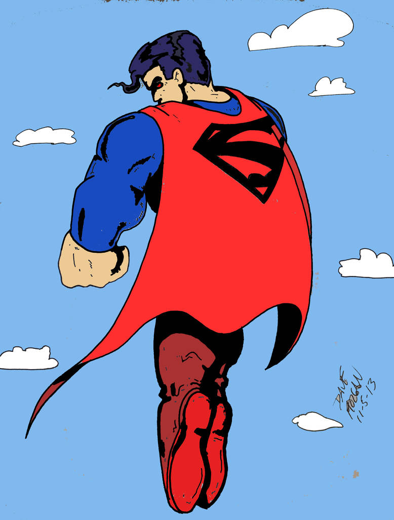 Superman cartoon style by DMC-Designs on DeviantArt
