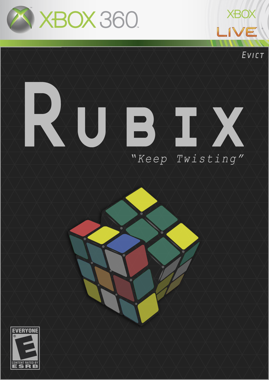 Rubix Game Cover | Evict by byZiko on DeviantArt