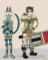 Robo Fortune and Beowulf