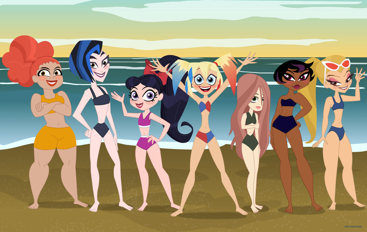 DC Superhero Girls DC Superhero Swimsuit DC Superhero Girls DC Superhero Swimsuit