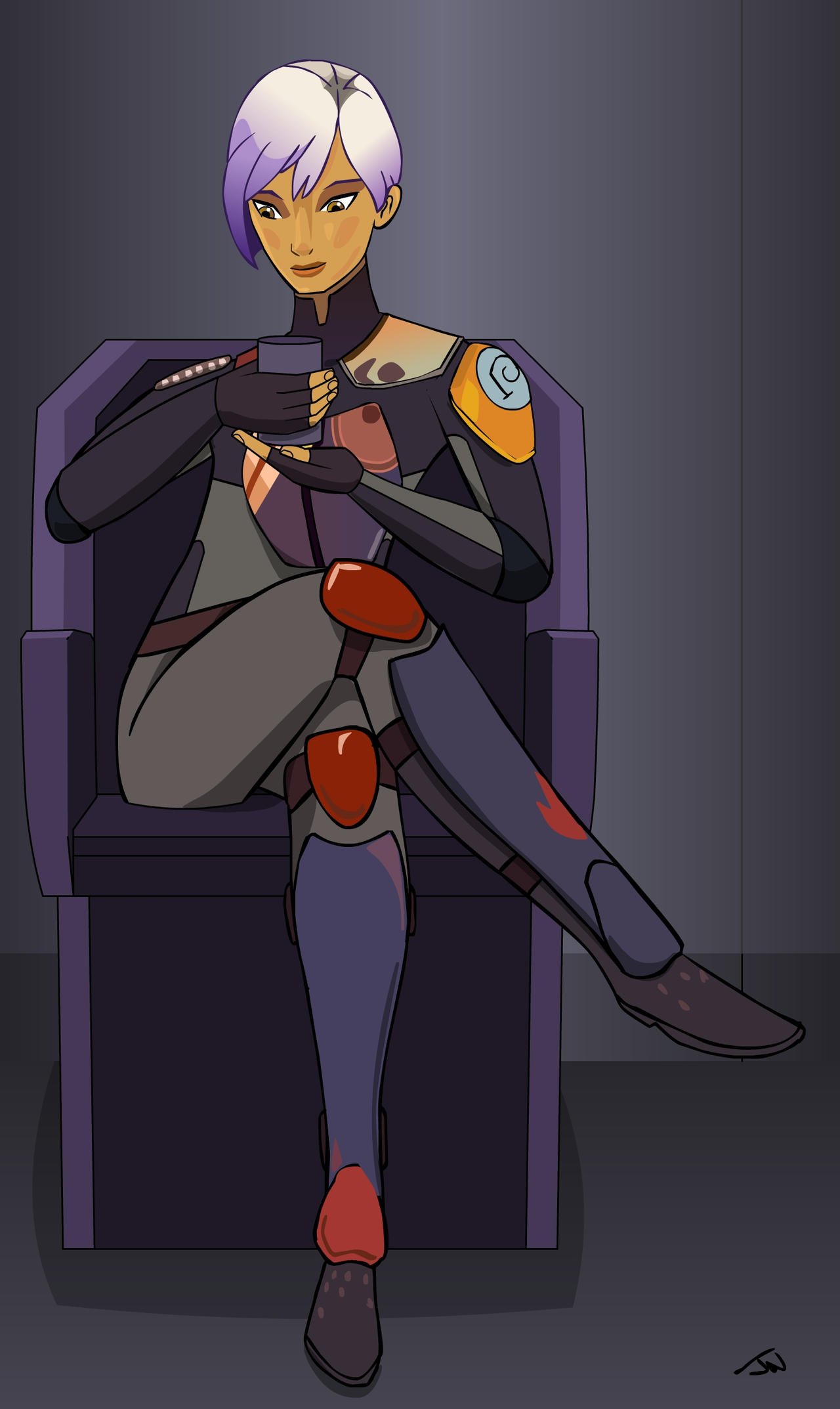 Sabine Robotization Deviantart Sabine by jettmanas on DeviantArt