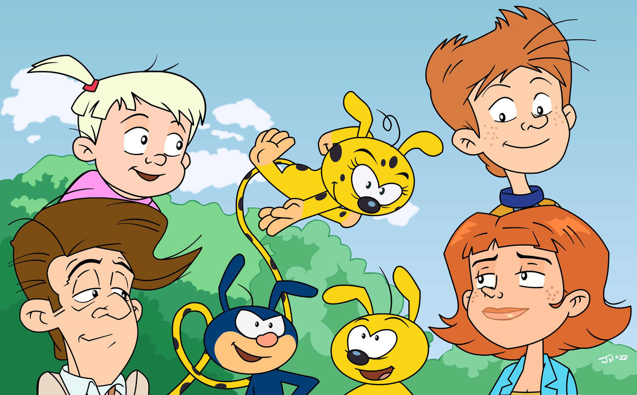 Marsupilami- Two families by jettmanas on DeviantArt