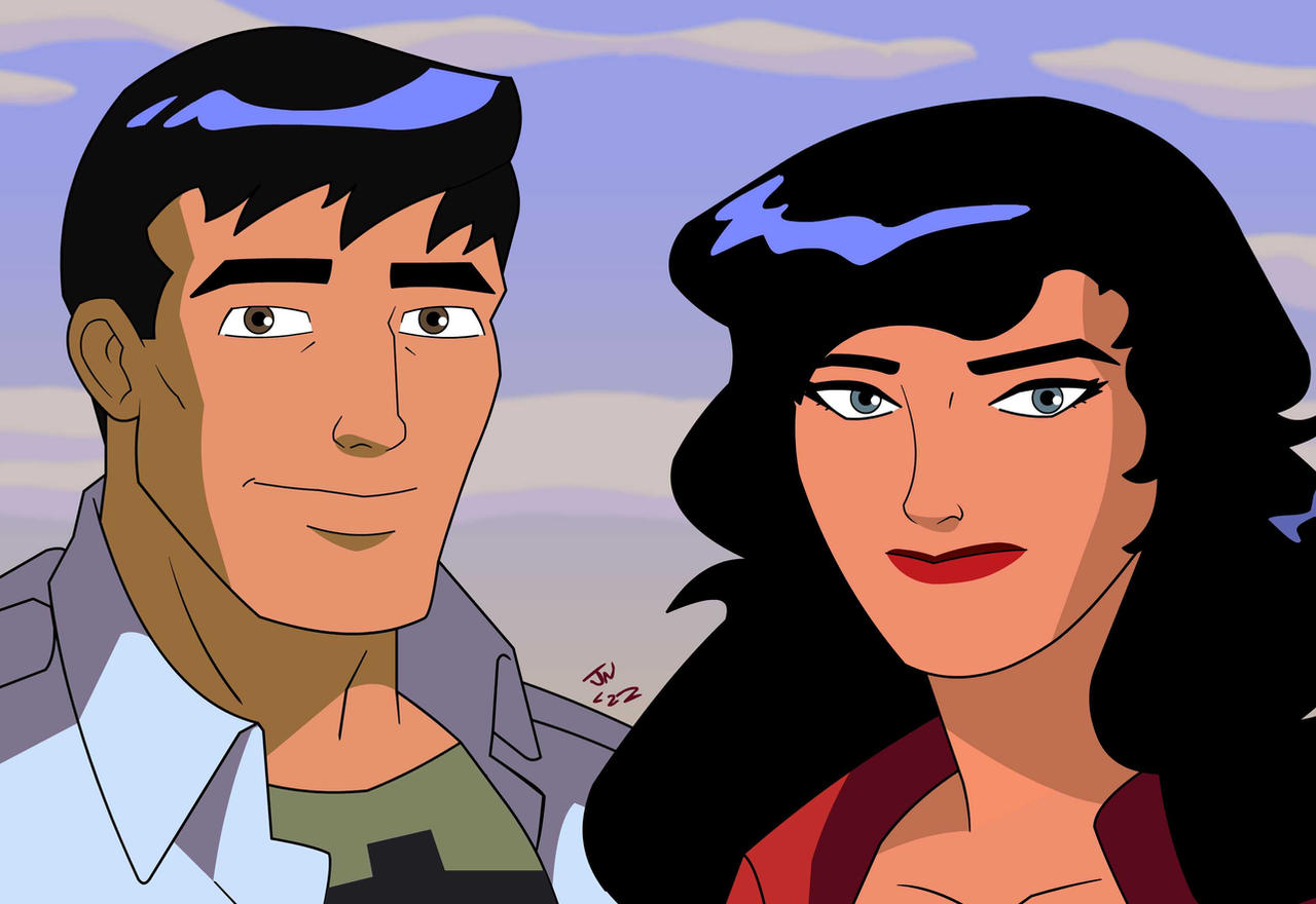 Cadillacs and Dinosaurs- Jack and Hannah by jettmanas on DeviantArt