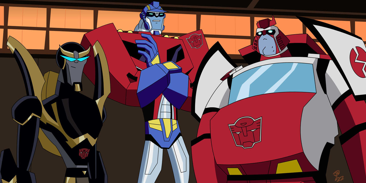 Transformers: Animated- Prowl, Optimus and Ratchet by jettmanas on  DeviantArt
