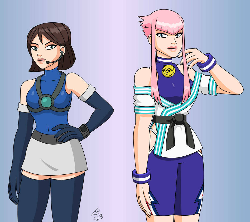 Allyson and Manon by jettmanas on DeviantArt