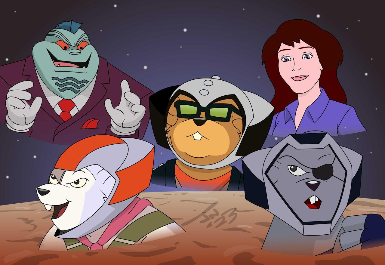 Biker Mice From Mars by jettmanas on DeviantArt