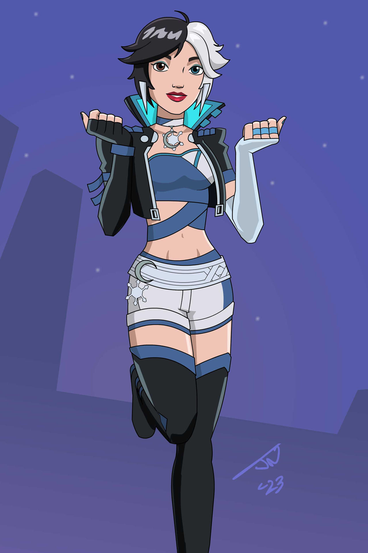 Luna Snow (Marvel Rivals) by jettmanas on DeviantArt