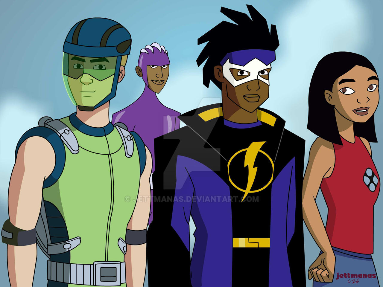 Static Team Deviantart Static Shock by jettmanas on DeviantArt