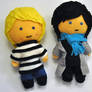 John Watson and Sherlock Holmes plushes 2