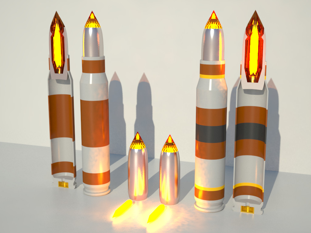 Ammo Types: Explosive Luxx Crystal Bullets