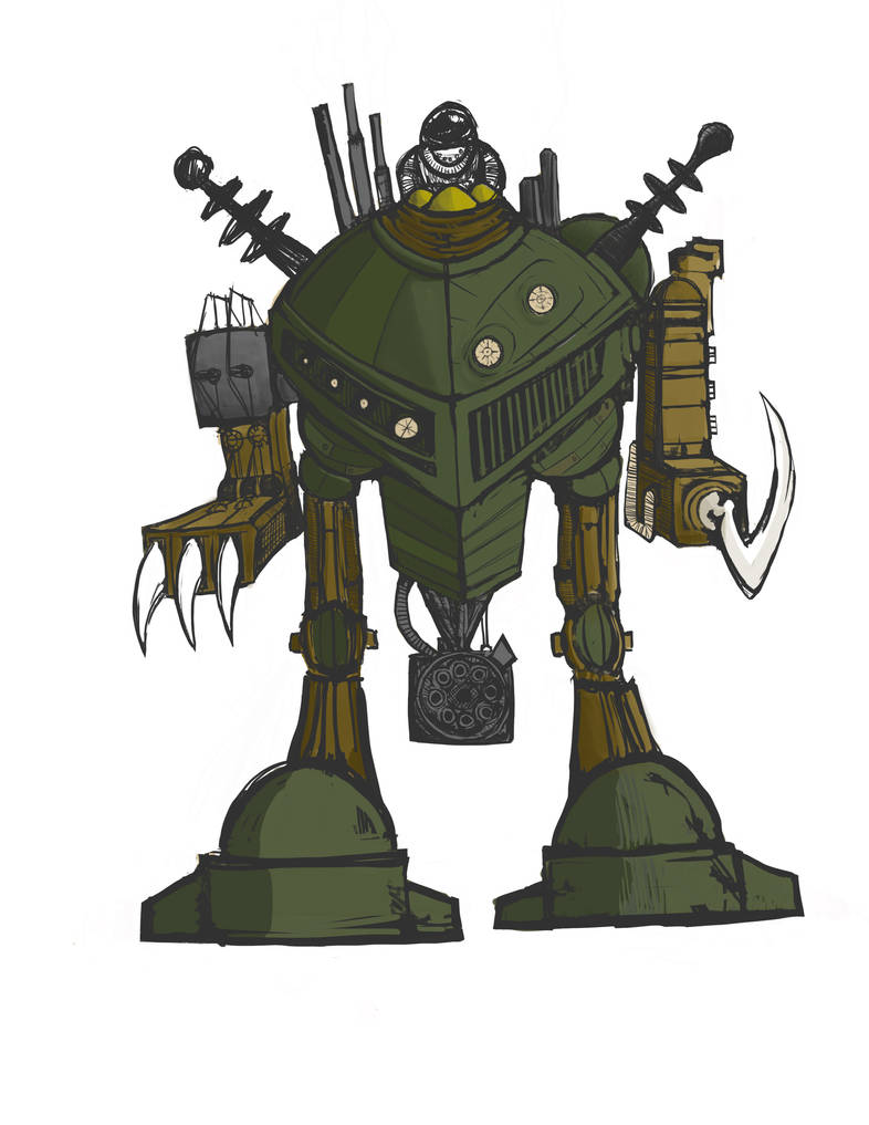 Steampunk-mech by Poliachi on DeviantArt