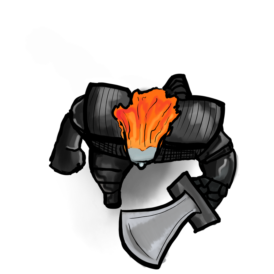 Fire Giant Token by Poliachi on DeviantArt