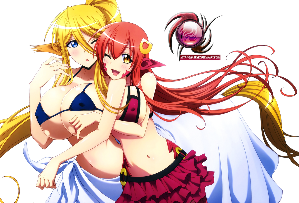 Monster musume - Cerea and miia render