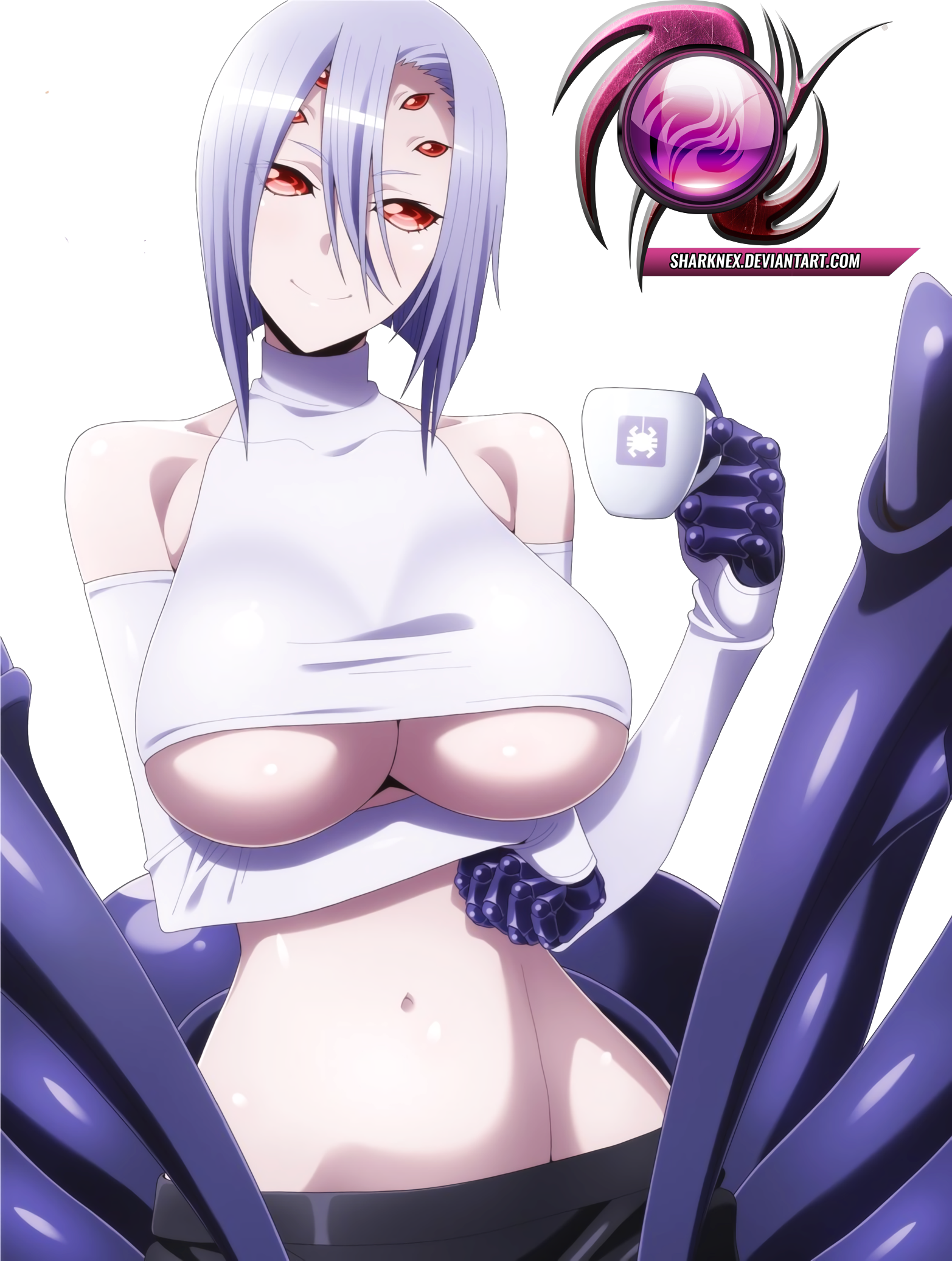 Monmusu -  Rachnera render