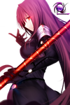 Fate/Grand order- Scathach render