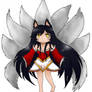 Ahri chibi from League of Legends