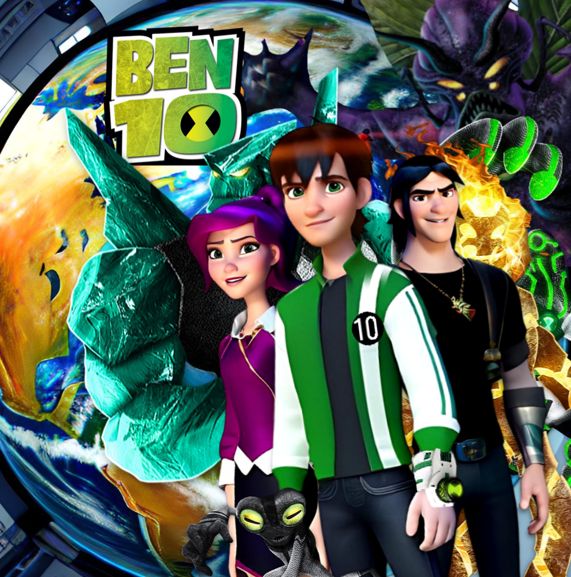 Ben 10: Ultimate Alien - Ben Tennyson (10 years) by SamuelBlomquist10 on  DeviantArt