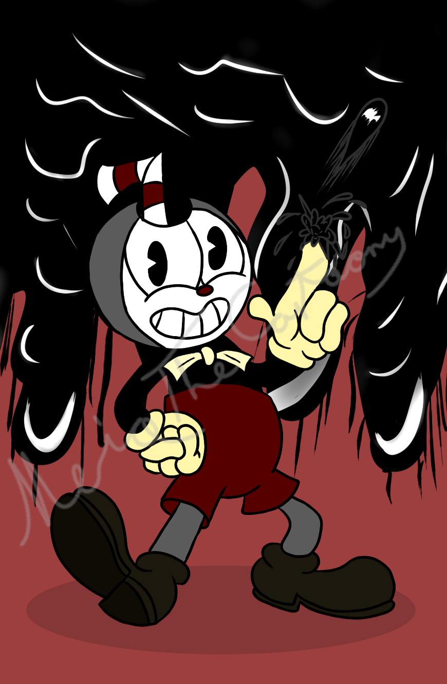 If bendy was in the cuphead show by MerioTheCartoony on DeviantArt