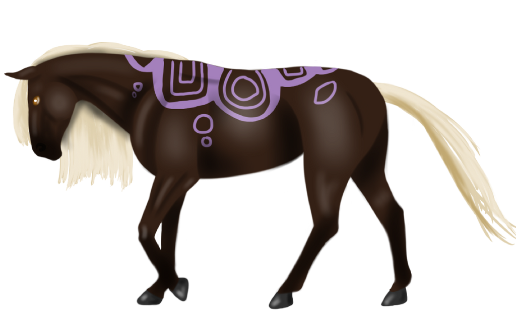 Chocolate Coloured Steed (Linless For Catiza)