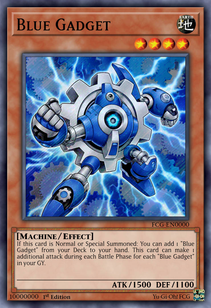 gadget yugioh deck Yu-Gi-Oh! - Yellow (SDMM-EN017) - Structure Deck: Machina Mayhem - 1st Edition All cards will be carefully packed for safe transit. Blue Gadget by Lexalihu on
