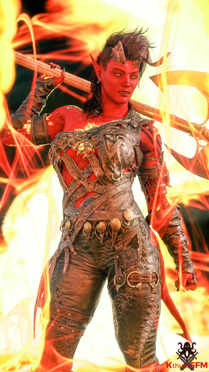 Deviantart Karlch FREE 4K Ver. - Karlach joins the team! by KthuluSFM on DeviantArt