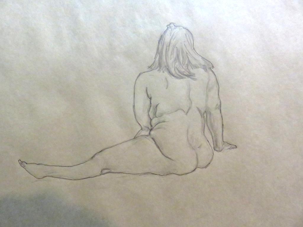 Life Drawing Sketch - 10 MIN