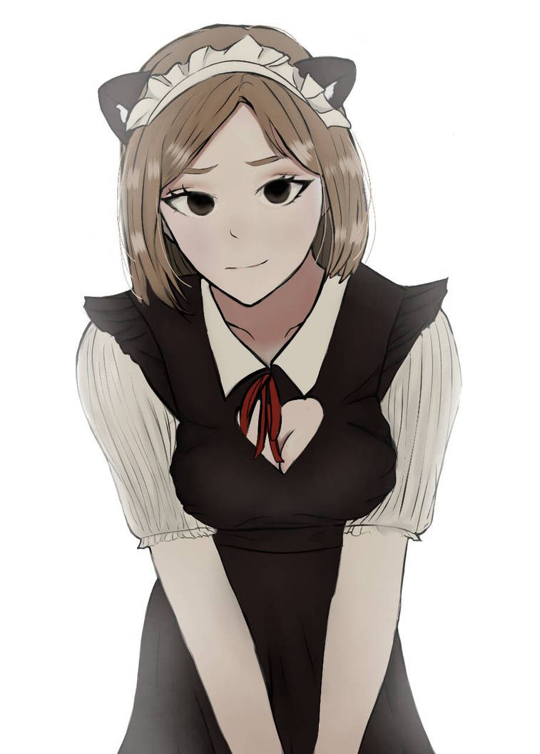 oc in maid dress XD by namisartwork on DeviantArt