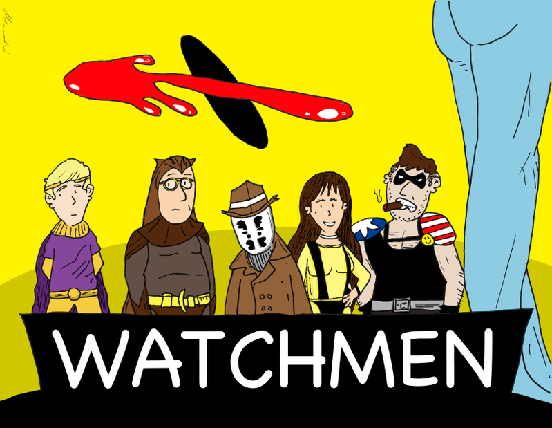 Watch out for Watchmen fan art