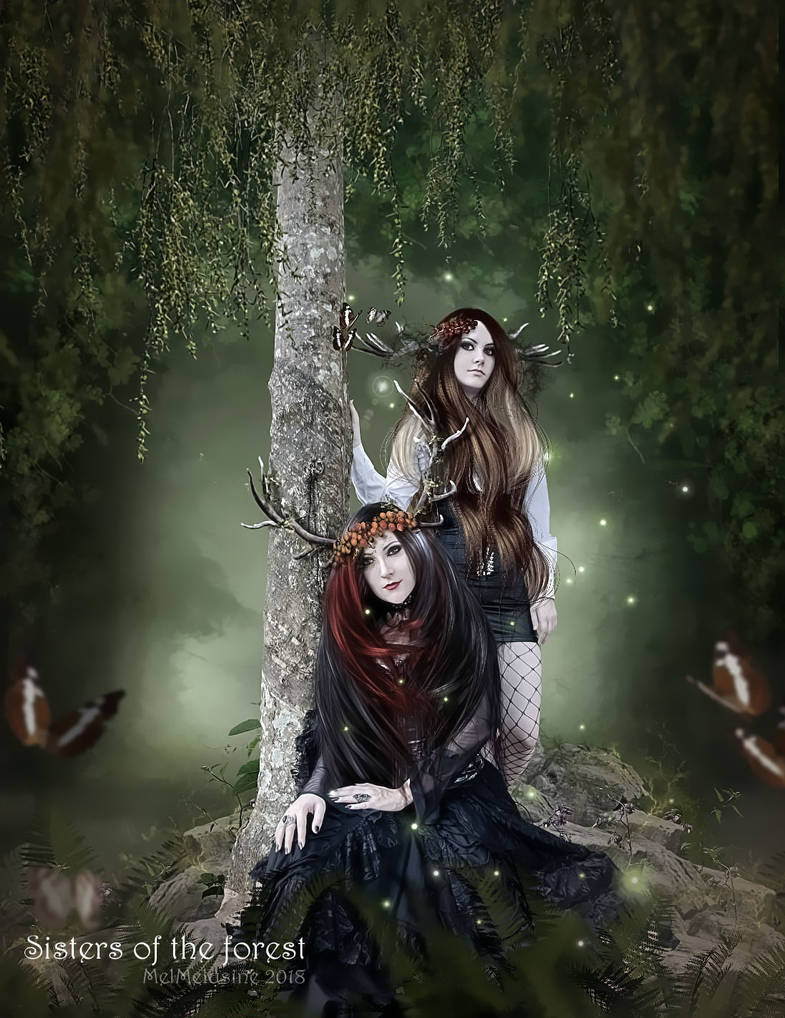Sisters of the forest by feanen-Mely