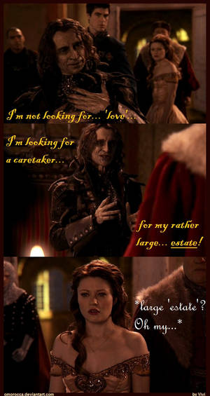 Naughty Rumbelle, part five: 'estate'?