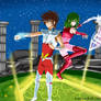 Pegasus Seiya and Andromeda Shun - Saint Seiya