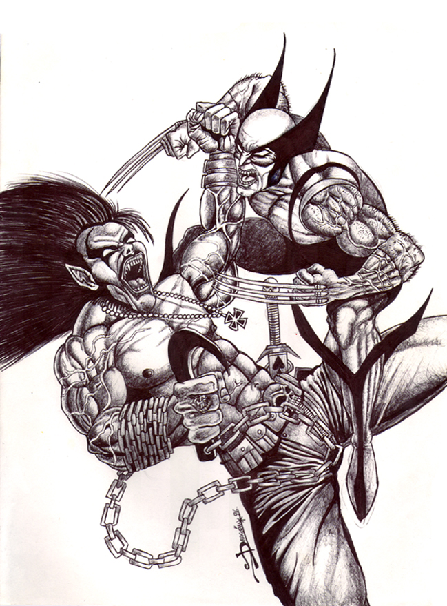 LOBO VS. WOLVERINE