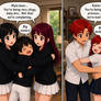 Clingy younger siblings