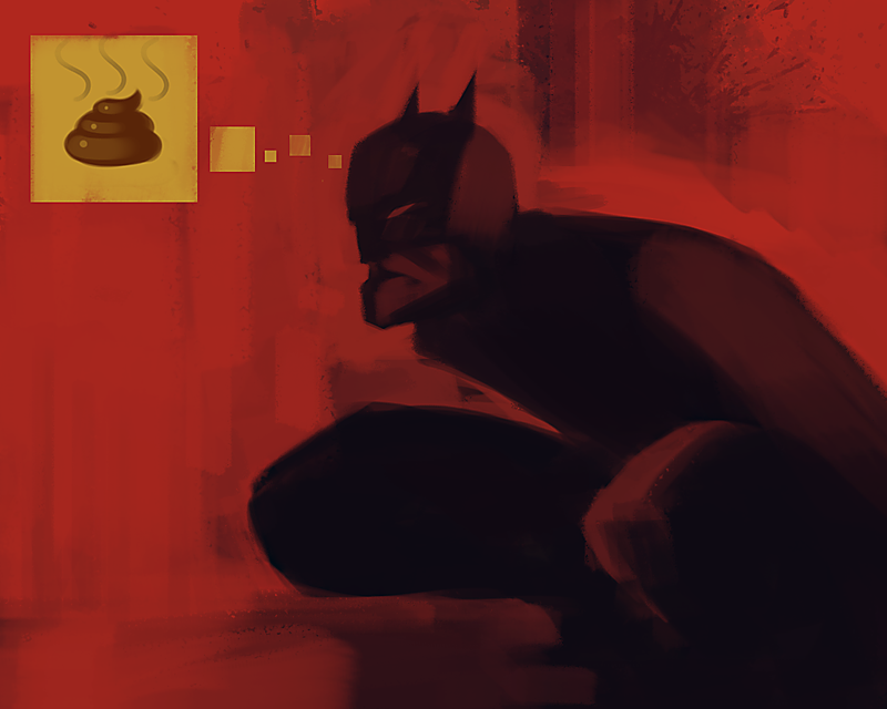 Batman Poo by Nacher on DeviantArt